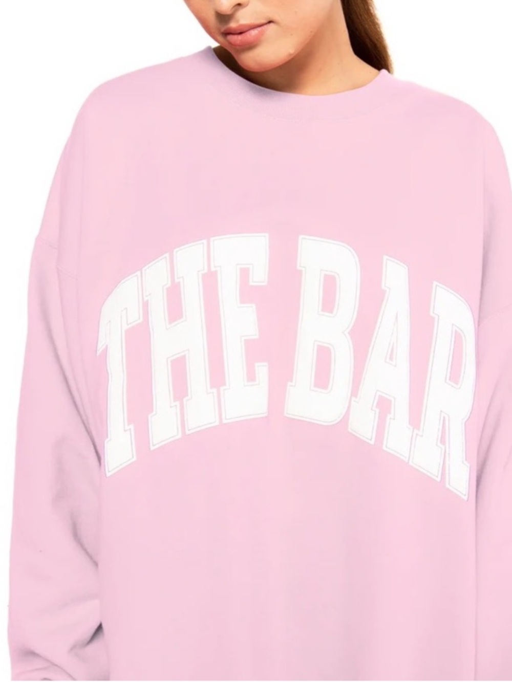 Sold Out Pristine The Bar Light Pink Sweatshirt Size: Large - Picture 3 of 10